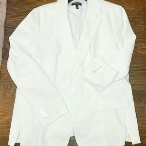 Lane Bryant White Blazer